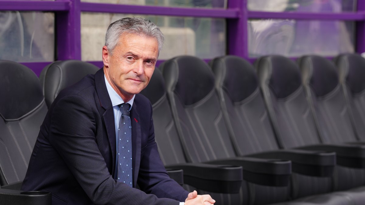 Presentación de Fran Escribá como nuevo entrenador del Real Valladolid.