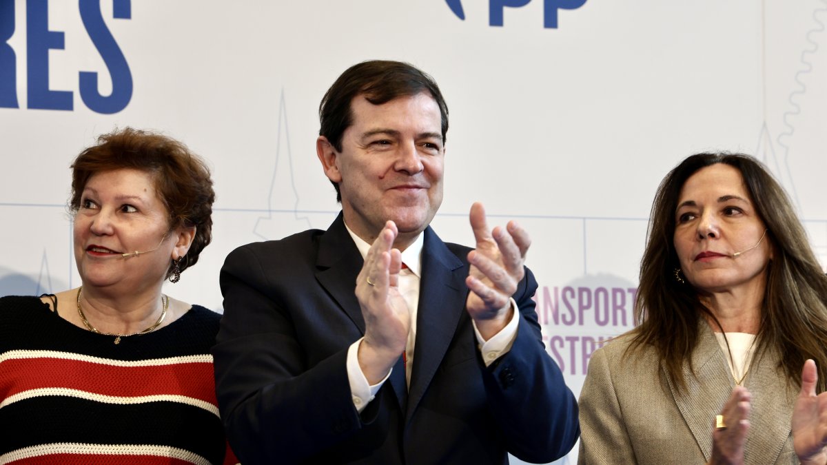 Alfonso Fernández Mañueco clausura el acto de presentación del programa electoral del PPCyL para el 15-M.
