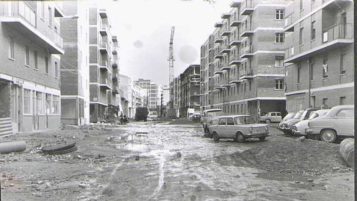 La calle Cardenal Cisneros en los años 70.