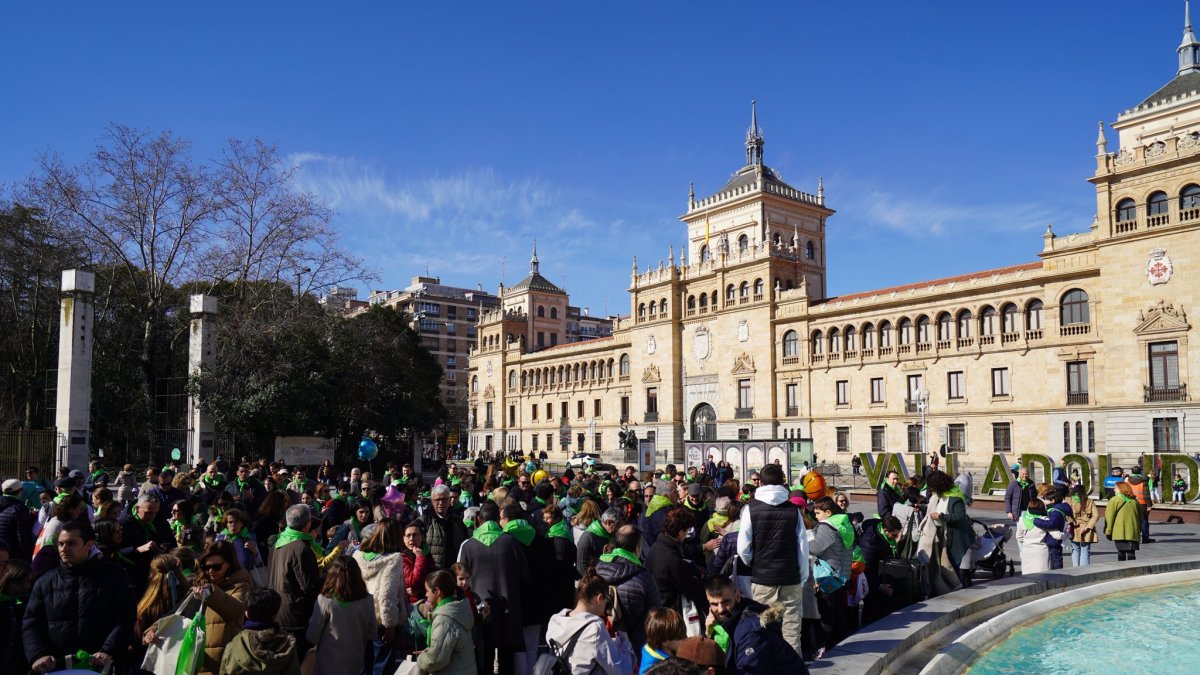 Participantes de la Fiesta de las Familias