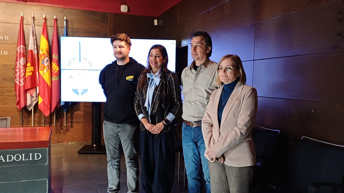 Una imagen de la presentación, esta mañana