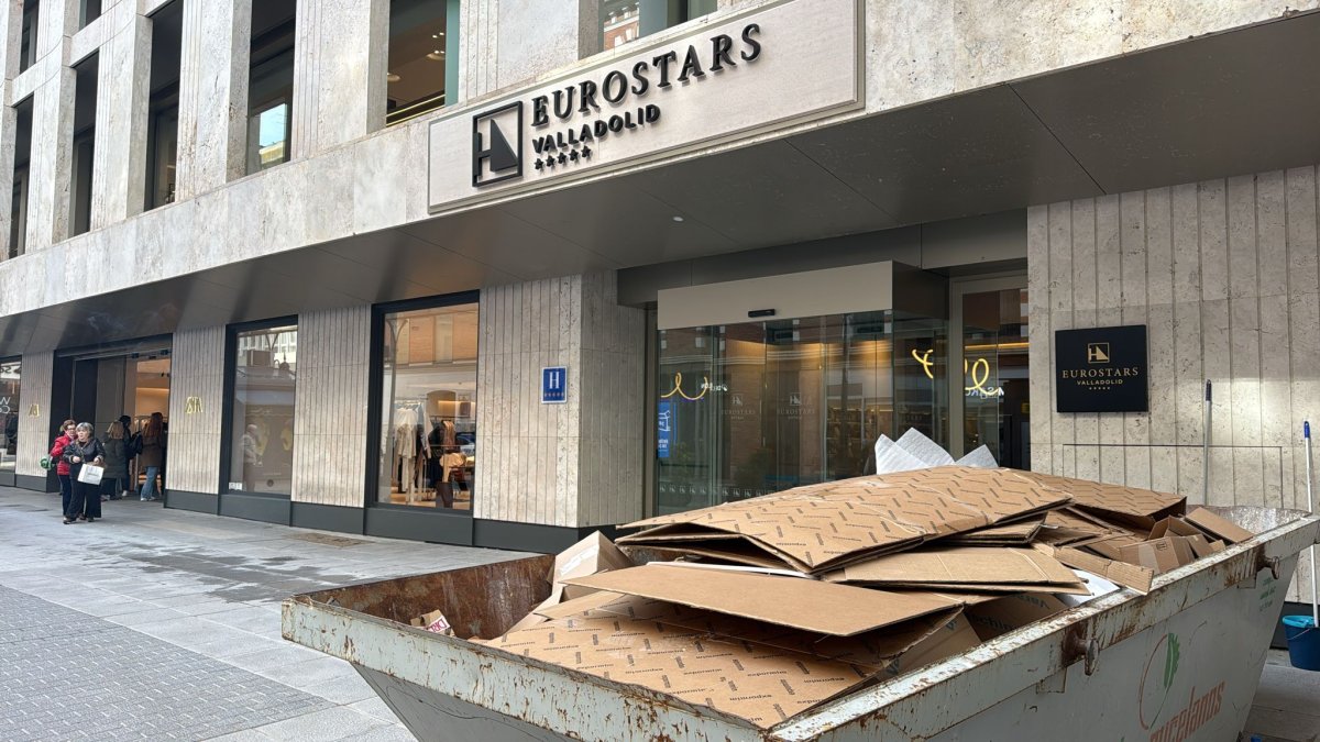 Últimos detalles del hotel Eurostars desde el exterior