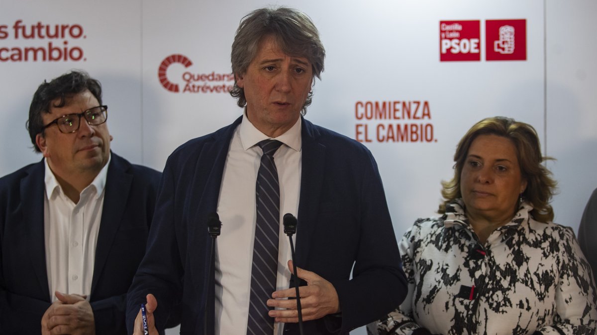 El candidato a la Presidencia de la Junta, Carlos Martínez, presenta las medidas para Soria de su programa electoral