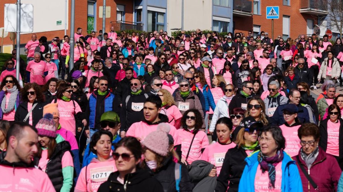 Marcha contra el cáncer de Arroyo de la Encomienda.