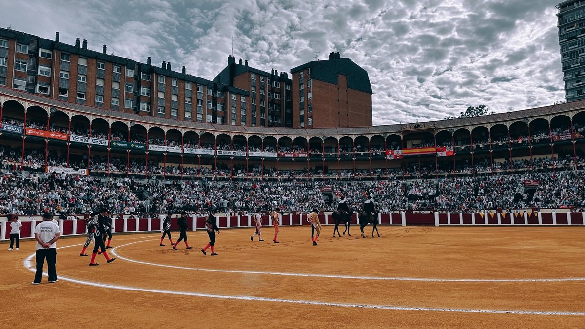 Una corrida de toros en la plaza de Valladolid