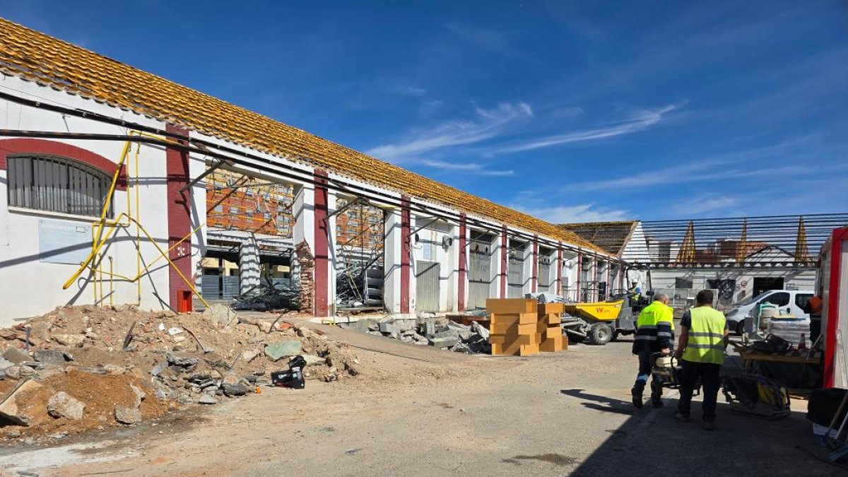 Obras en la estación de tren de Valladolid