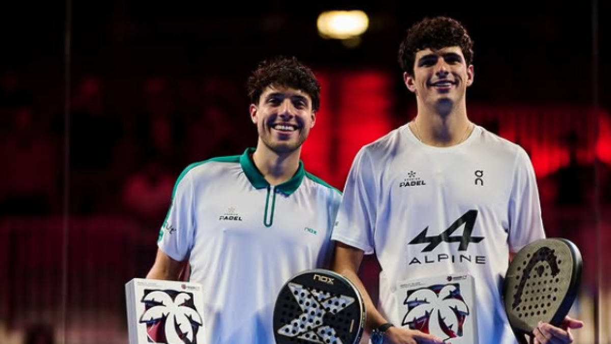 Coello y Tapia, subcampeones del P1 de Miami.