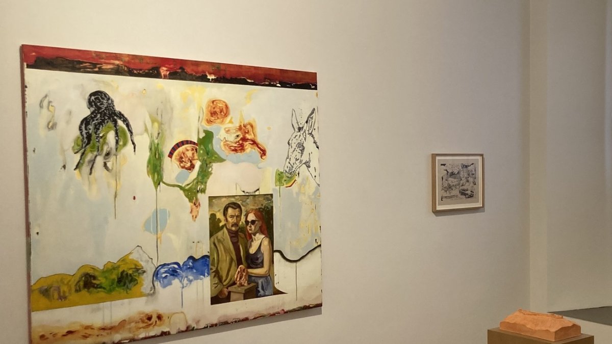 Un detalle de la exposición