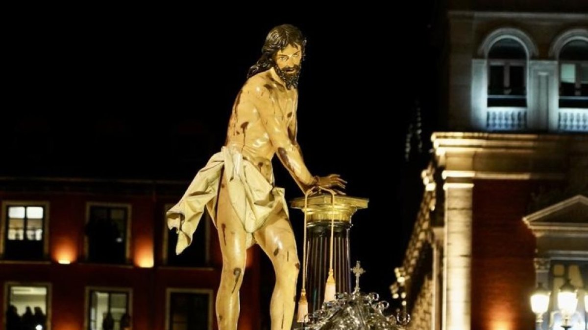 Imagen de archivo de la procesión general del Viernes Santo de Valladolid