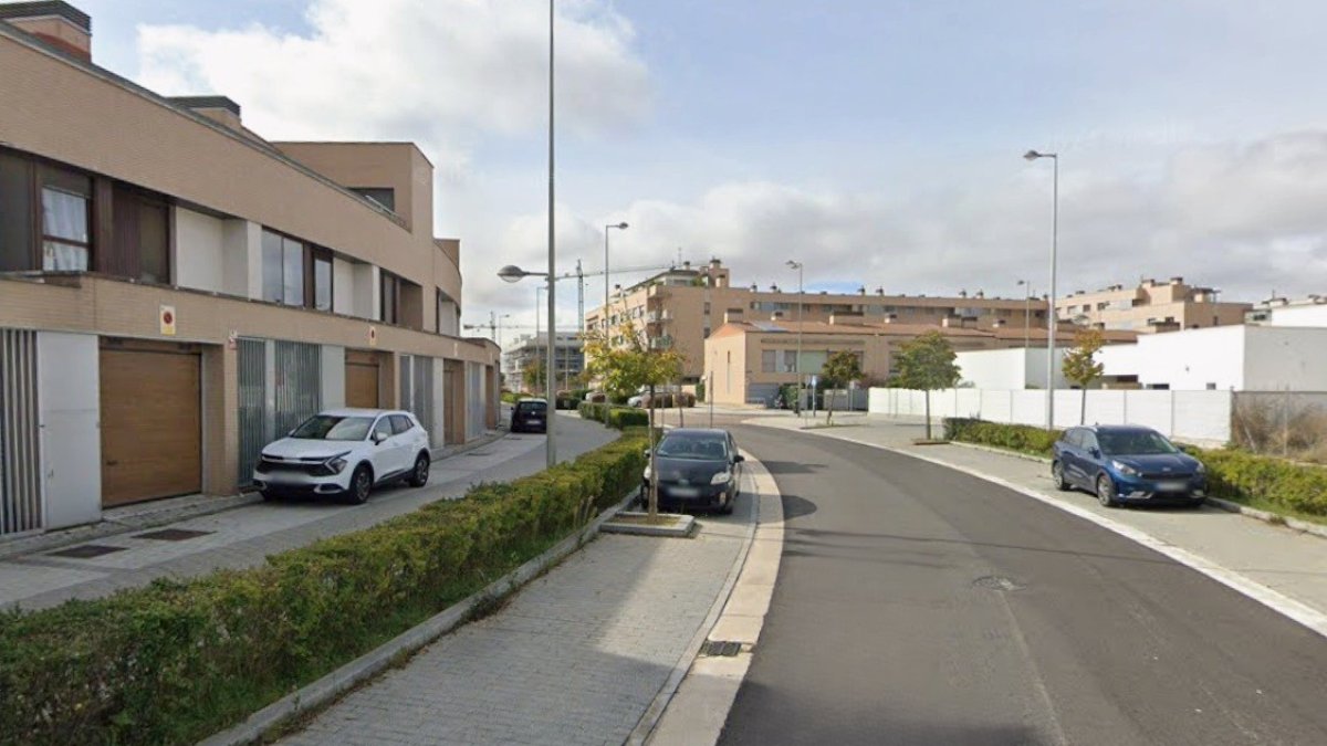Calle Limonero donde ha ocurrido el atropello.