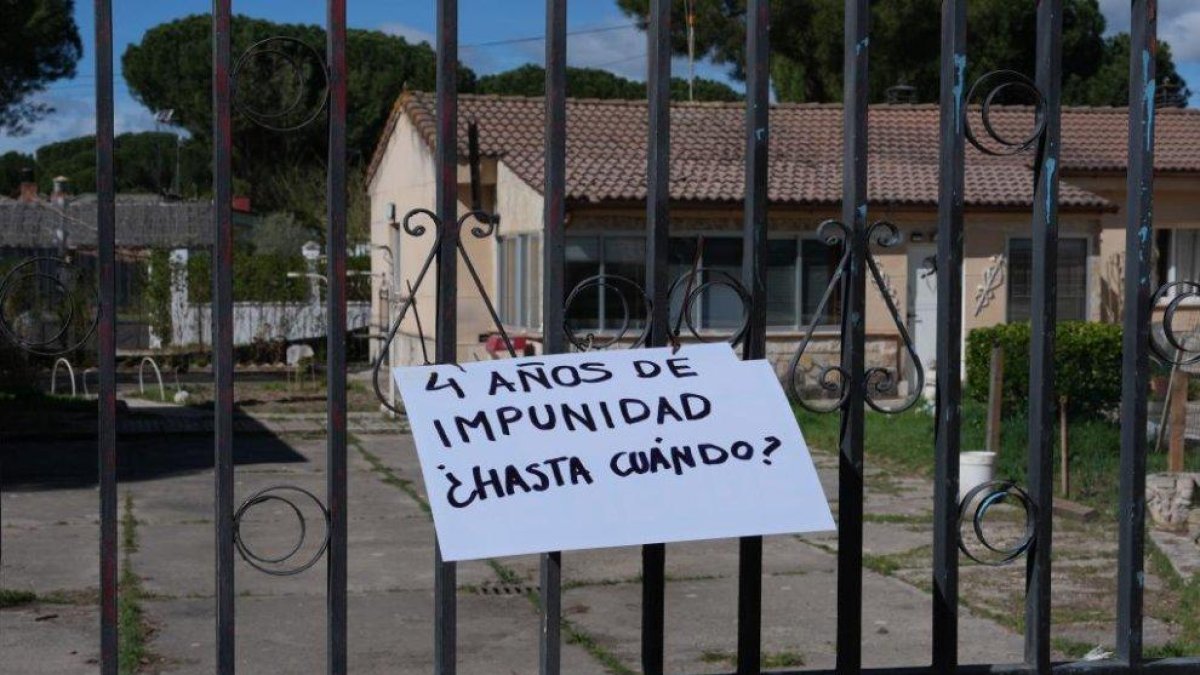 Antiguo chalet de Óscar S.M. en una imagen de este lunes.