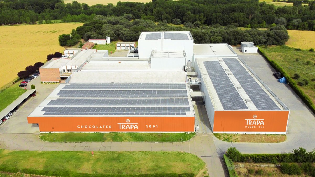 Planta industrial de Trapa en San Isidro de Dueñas con un equipo humano de 175 personas. La firma siempre ha estado ligada al territorio palentino