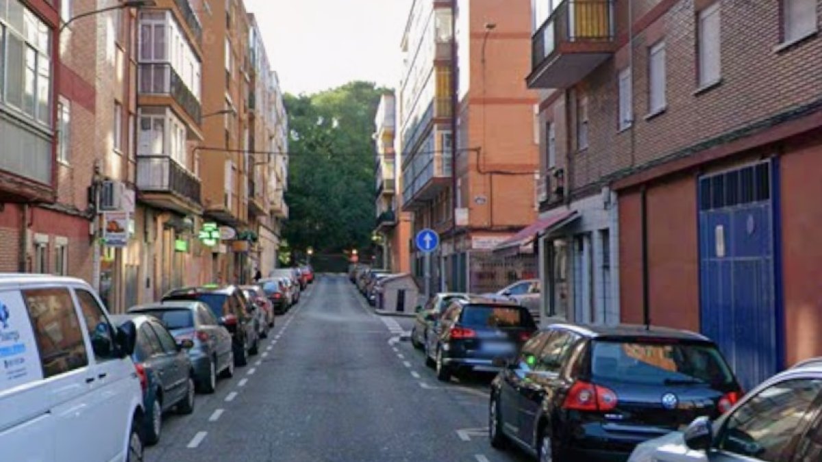 Calle Faisán de Valladolid.