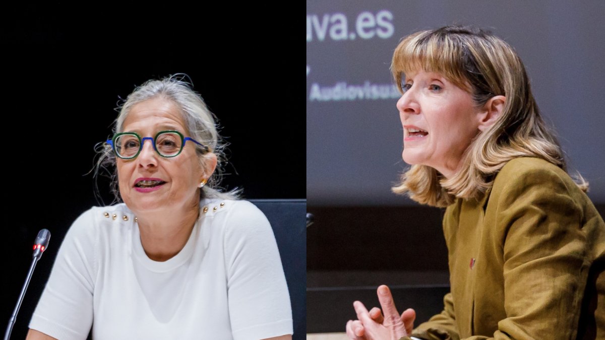 Debate entre las dos candidatas que concurren a la segunda vuelta de las elecciones al Rectorado de la UVa, Carmen Camarero y Pilar Garcés