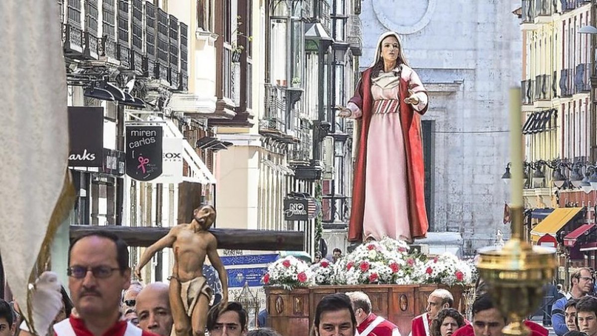 Procesión de María Santísima de la Alegría en 2018