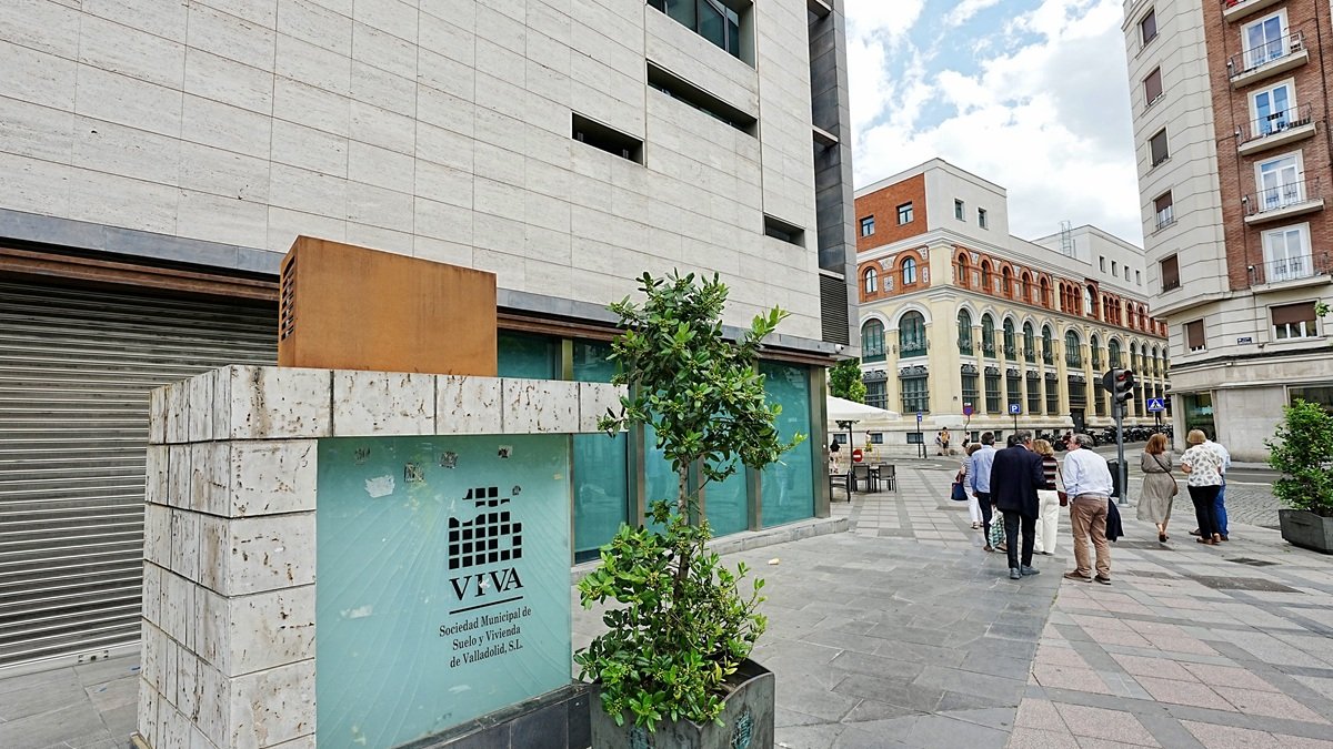 Edificio de la Sociedad Municipal de Suelo y Vivienda de Valladolid.