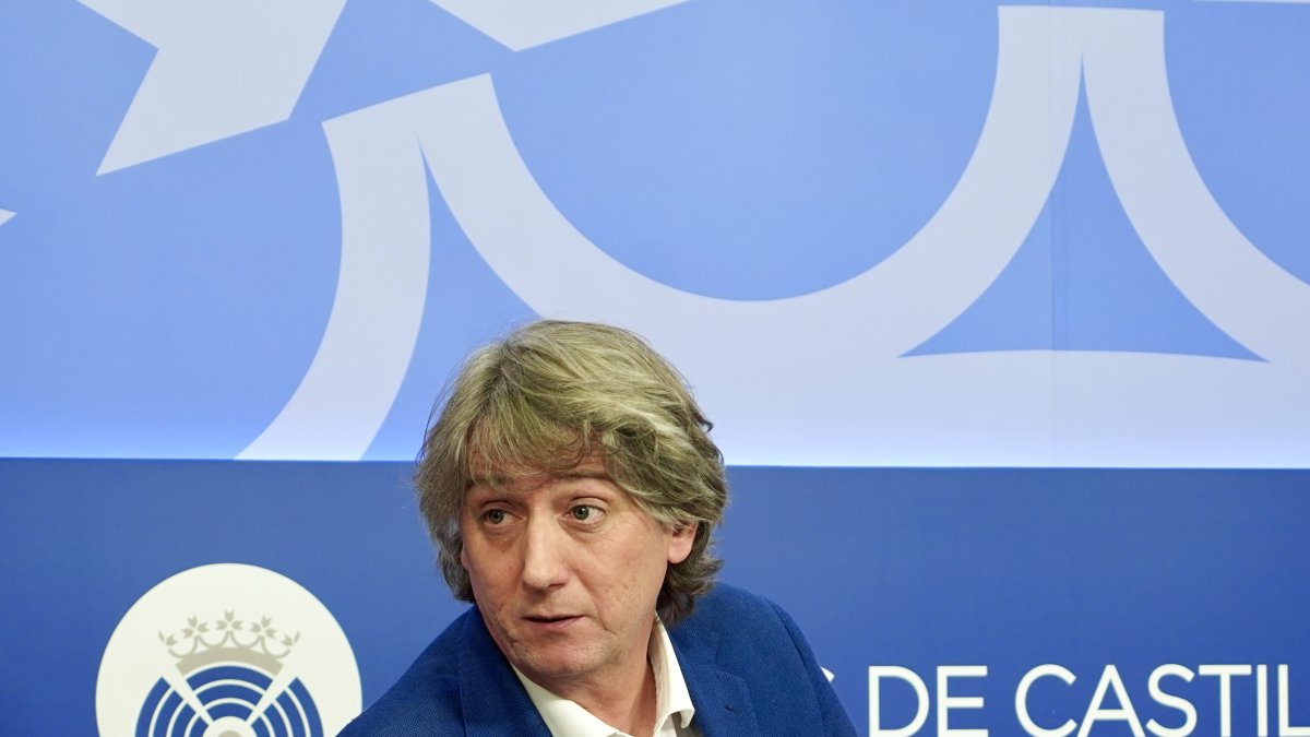 El secretario general del PSOE de Castilla y León, Carlos Martínez