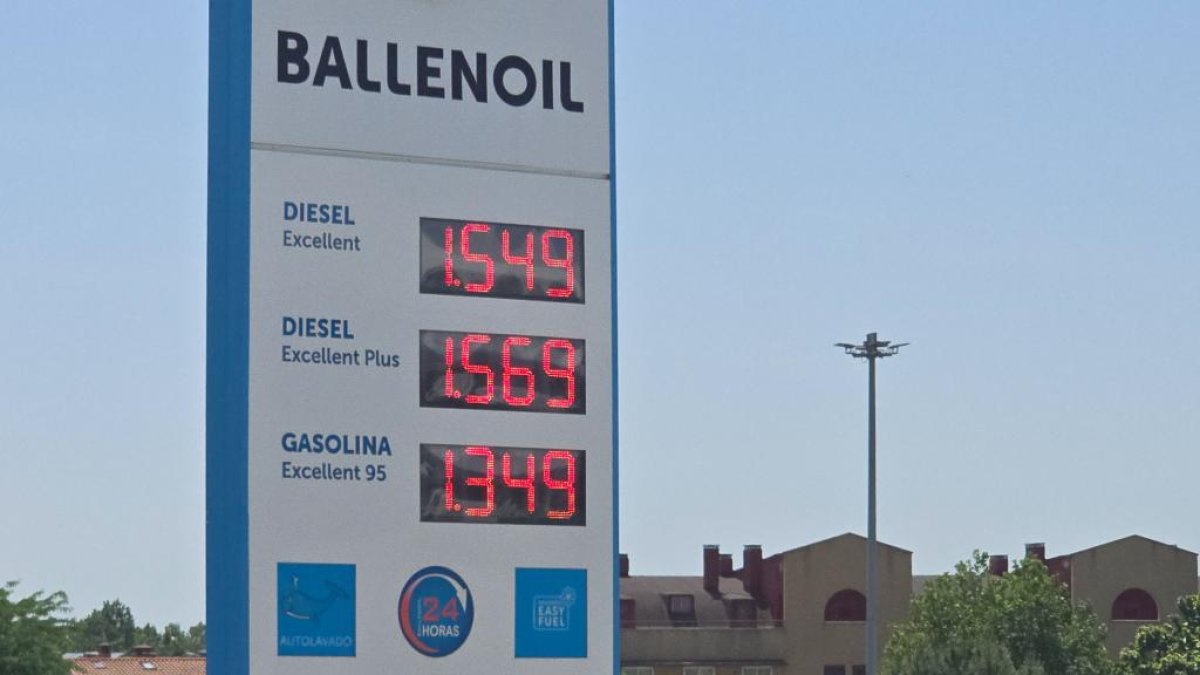 Precio del diésel y la gasolina en gasolineras de Valladolid