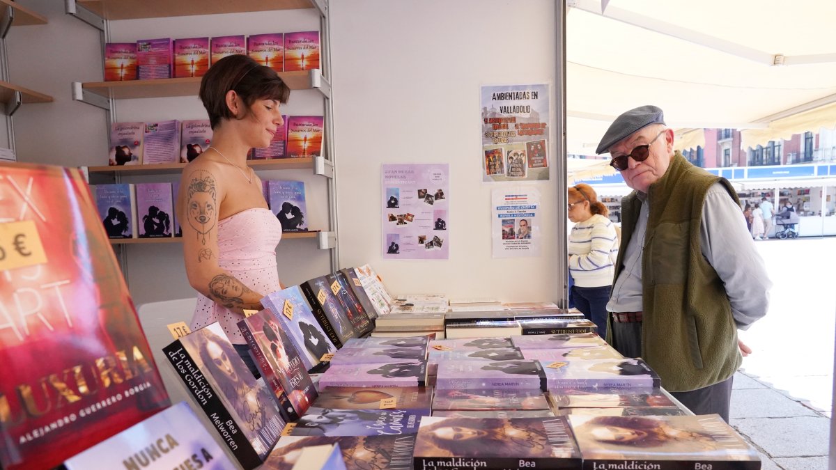 Imagen de la pasada Feria del Libro de Valladolid