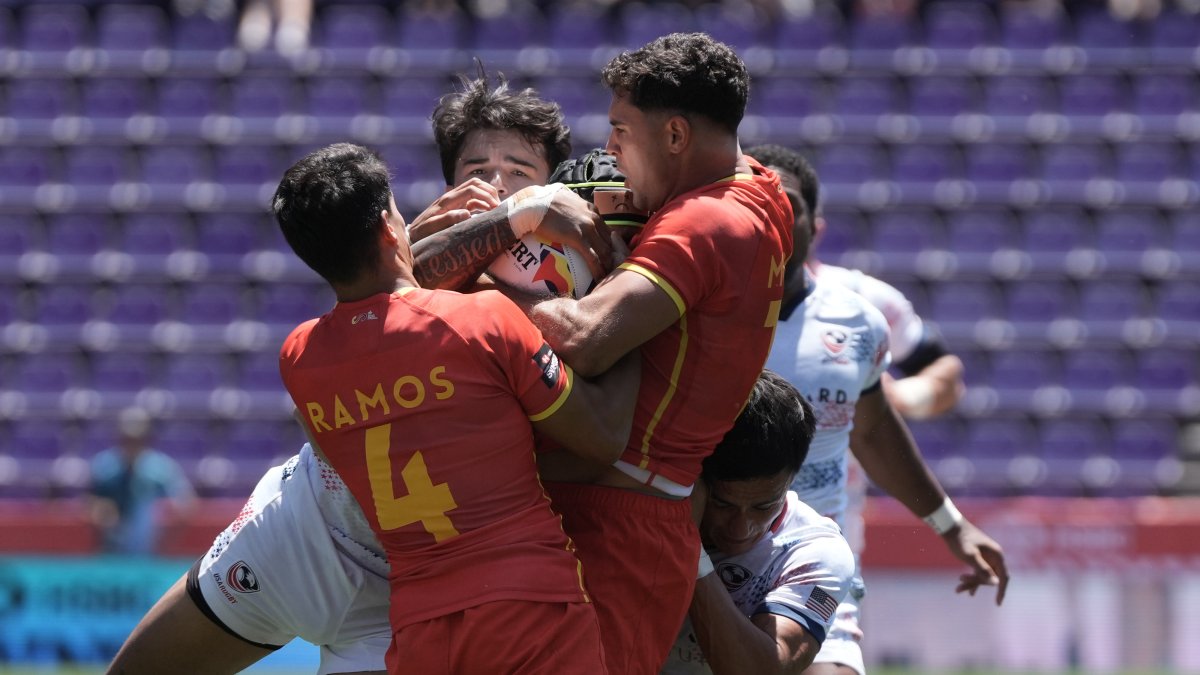 Juan Ramos, en el partido ante Estados Unidos.