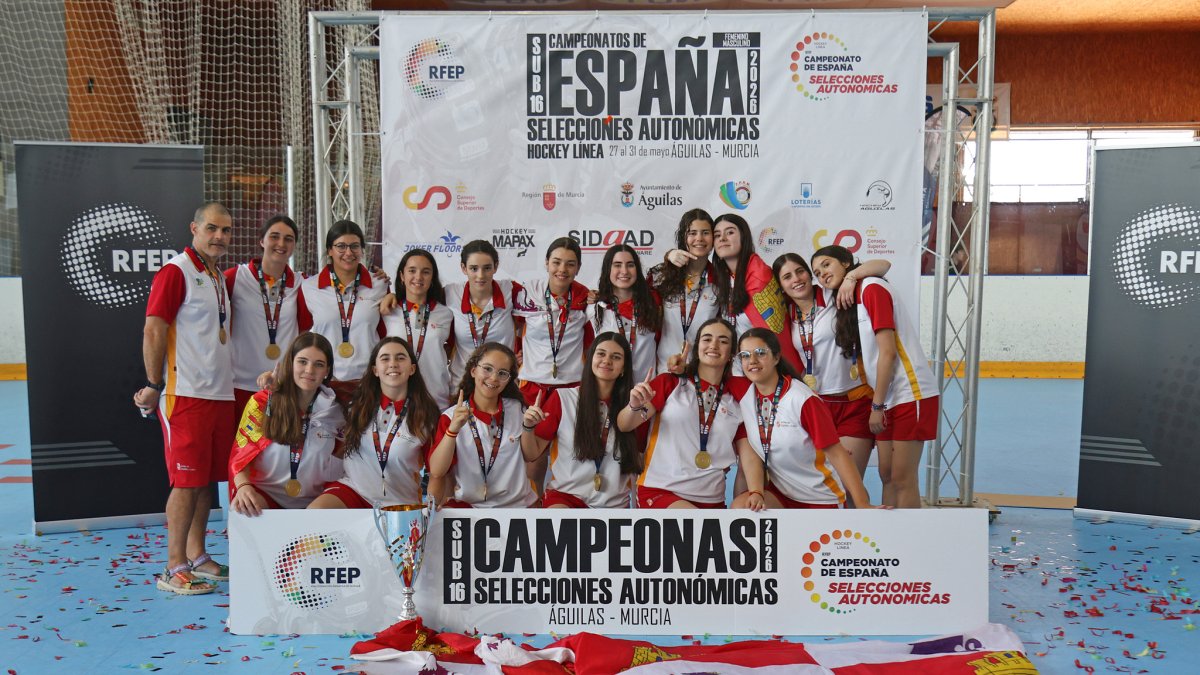 Selección femenina sub-16 de Castilla y León.