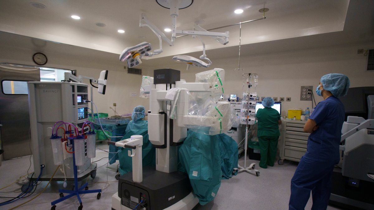 Operación en el hospital El Bierzo de Ponferrada