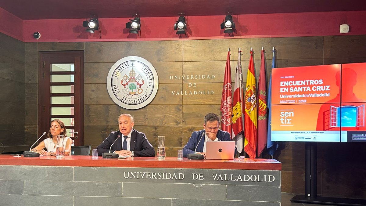 Una imagen de la presentación, esta mañana
