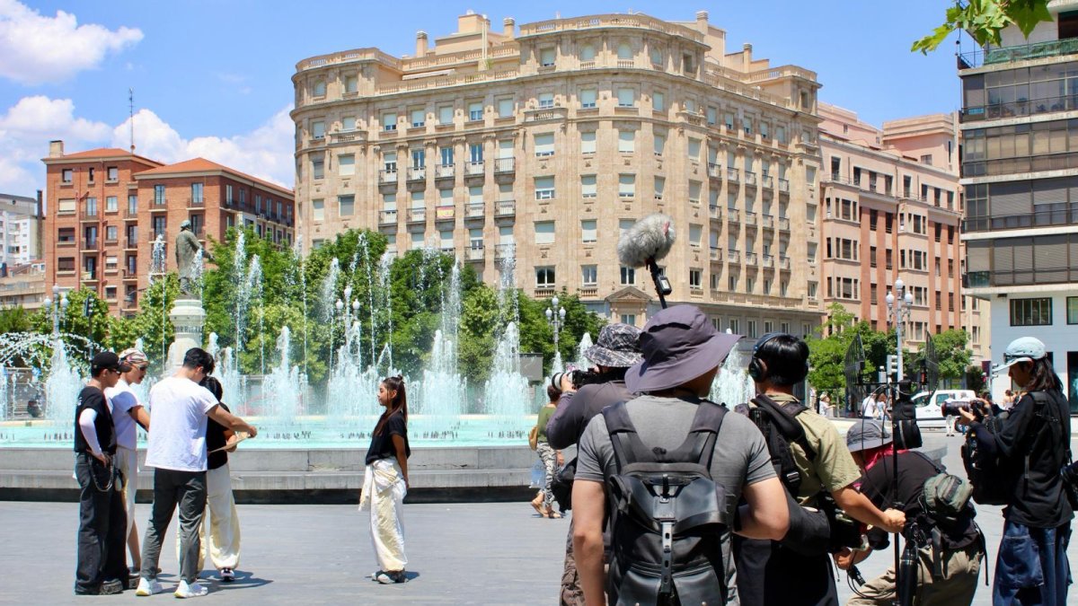 Valladolid se convierte en escenario de la grabación de ‘What a Trip 2’, uno de los programas de viajes más seguidos de Asia