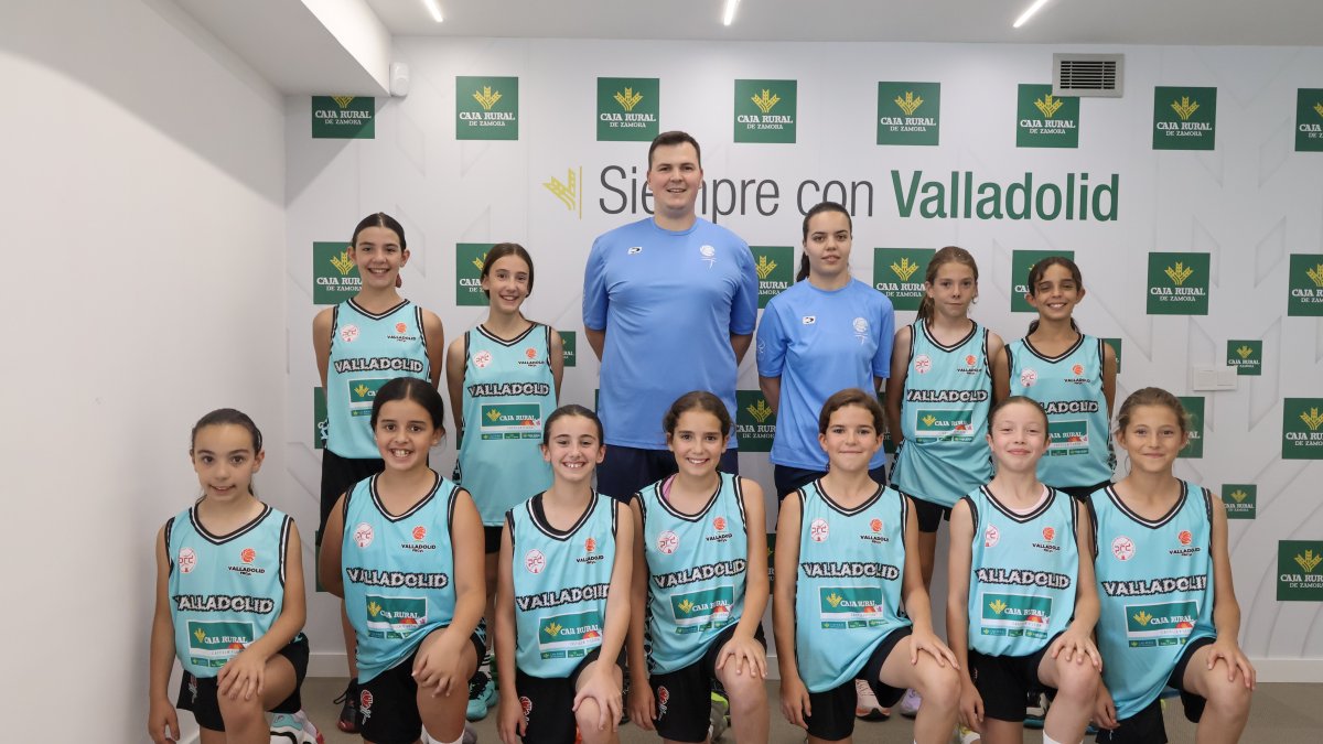 Selección de Minibasket de Castilla y León.
