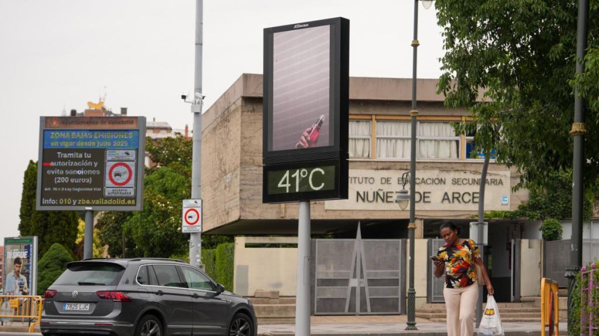 Ola de calor esta semana en Valladolid.