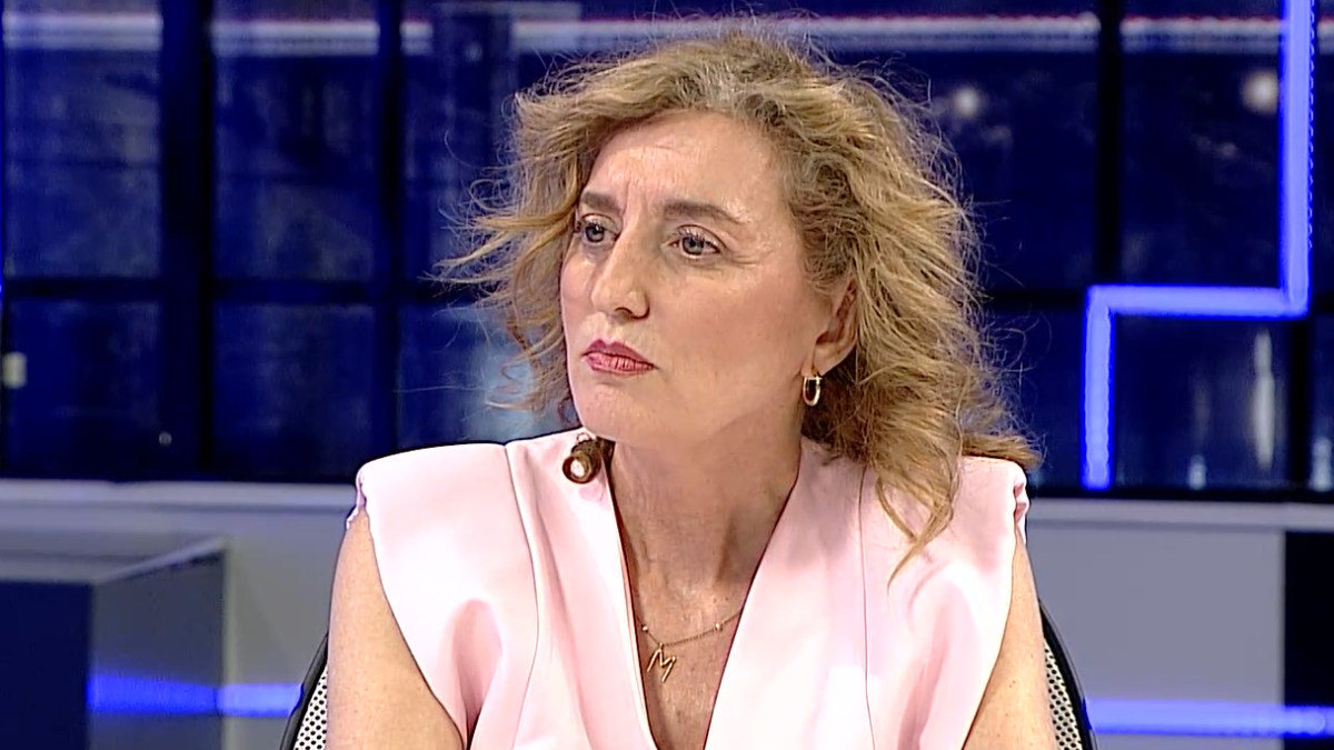 María Pardo durante su intervención en 'La Quinta Esquina'
