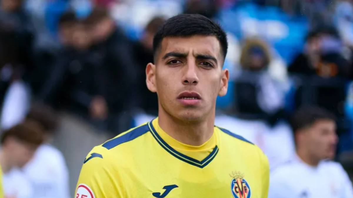 Thiago Ojeda en el Villarreal B.