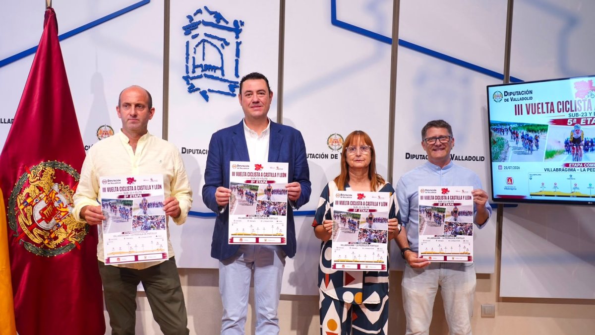Presentación de la 5ª Etapa de la III Vuelta Ciclista de Castilla y León Sub-23 y Élite.