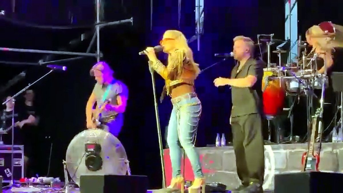 La cantante estadounidense pone a bailar a Valladolid