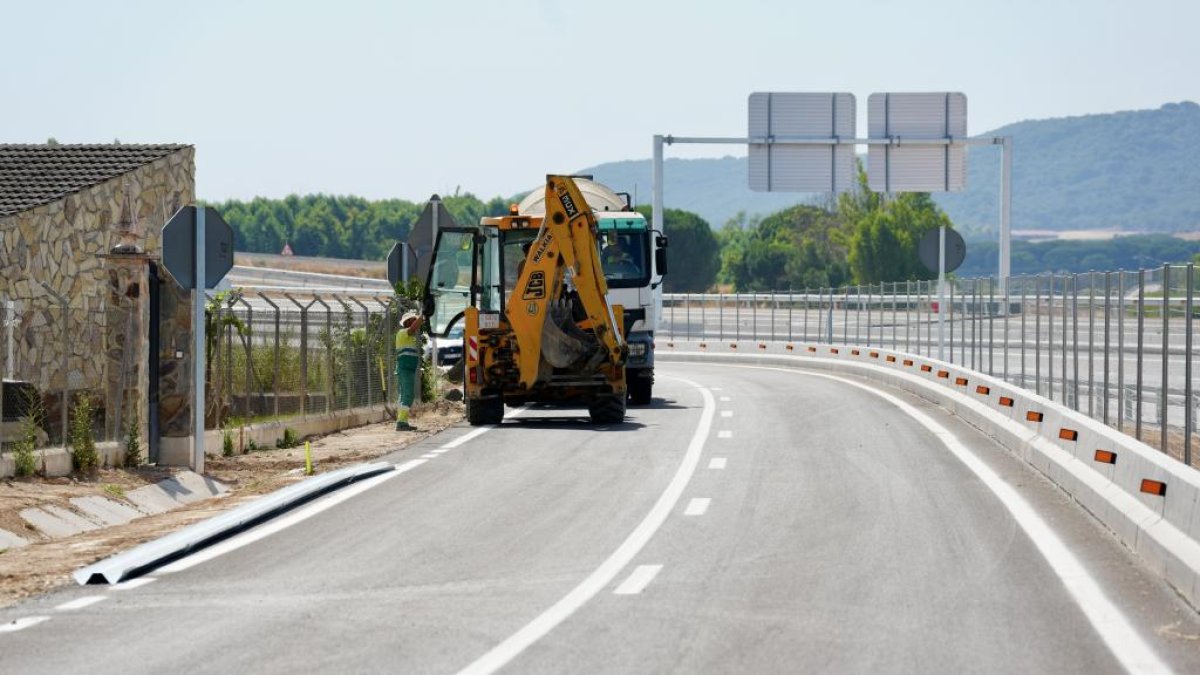 Autovía del Duero.A su paso por Terrenos de Tudela de Duero.