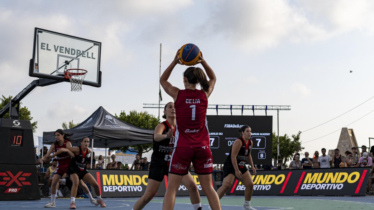 Una acción de 3G Valladolid 3x3 en El Vendrell.