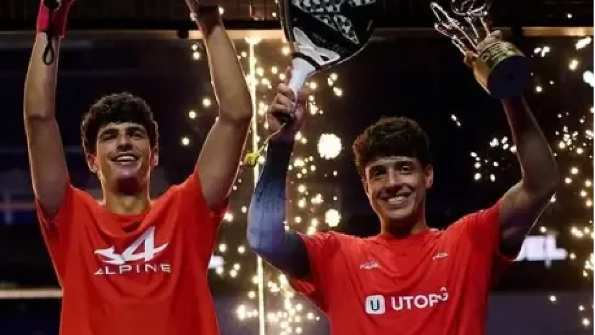 Arturo Coello y Agustín Tapia, vencedores en el P1 de Málaga.