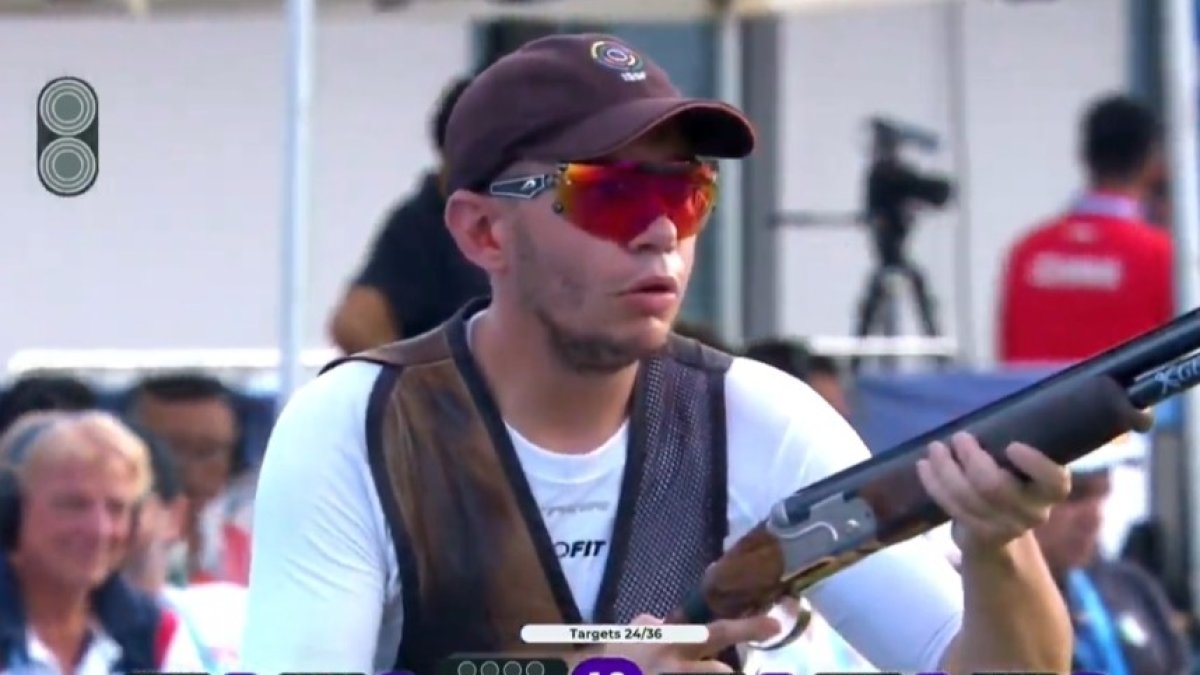 José María Mielgo, durante la participación en la Copa del Mundo.