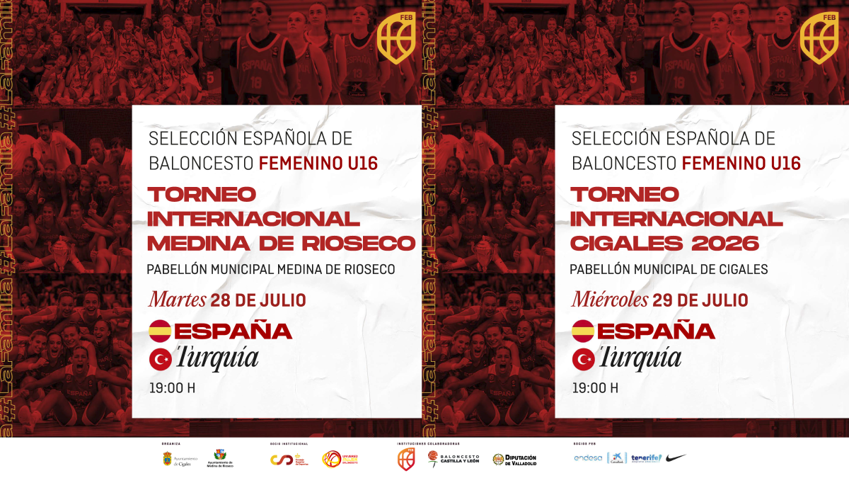 Partidos de España U16 en la provincia de Valladolid.