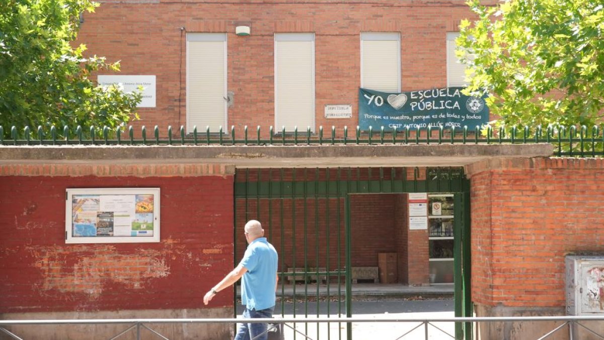 CEIP Antonio Allué Morer, uno de los centros que ofrece servicio de comedor.