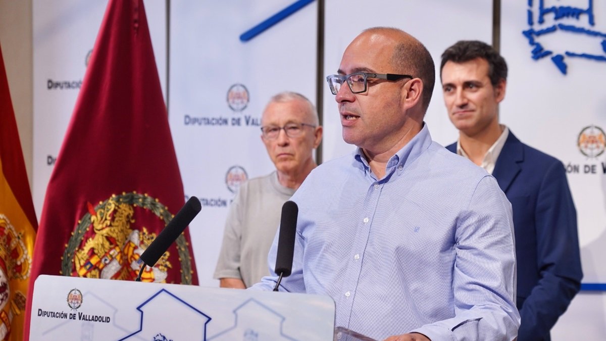 Un momento de la presentación de la exposición