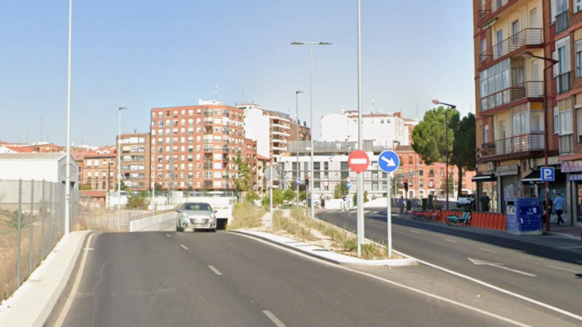 Tunel de Panaderos al salir por la avenida Segovia