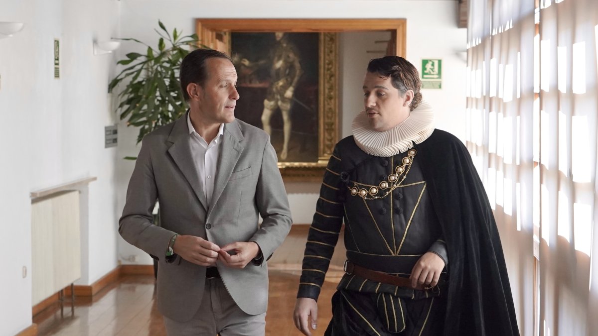 El presidente de la Diputación de Valladolid, Conrado Íscar, presenta el ‘Festival del Siglo de Oro: la gestación de un imperio. V centenario del nacimiento de Felipe II’.