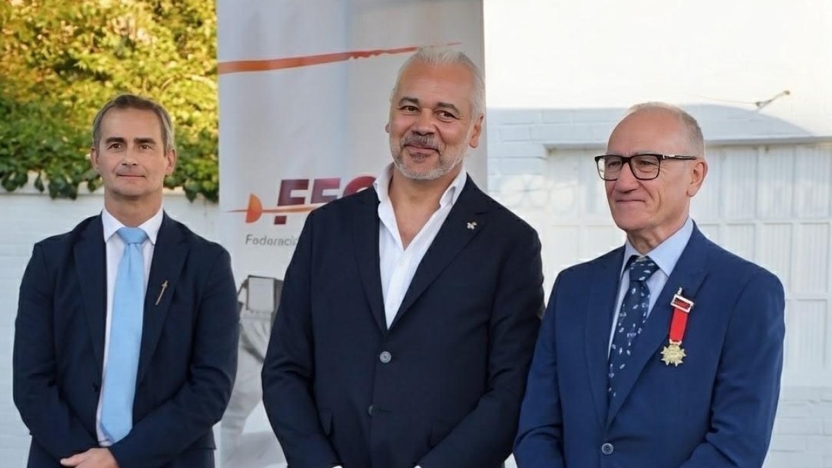 Roberto Codón, Daniel Bravo y Moncho Alarcia.