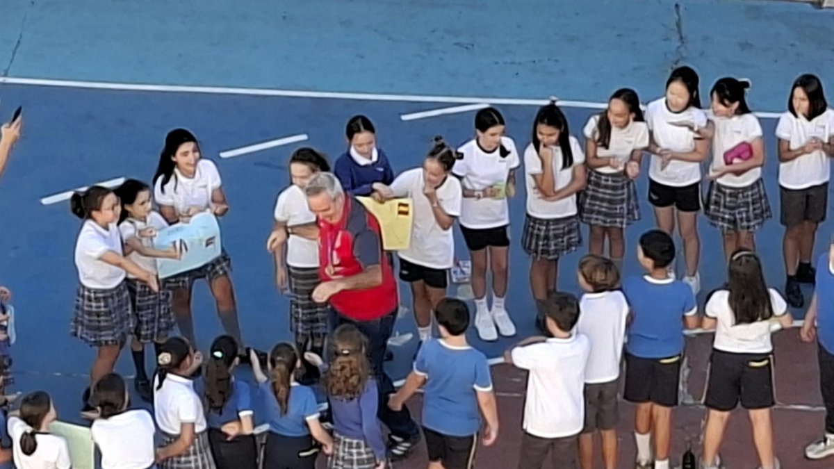 Homenaje a Javier de Larrea en La Salle.