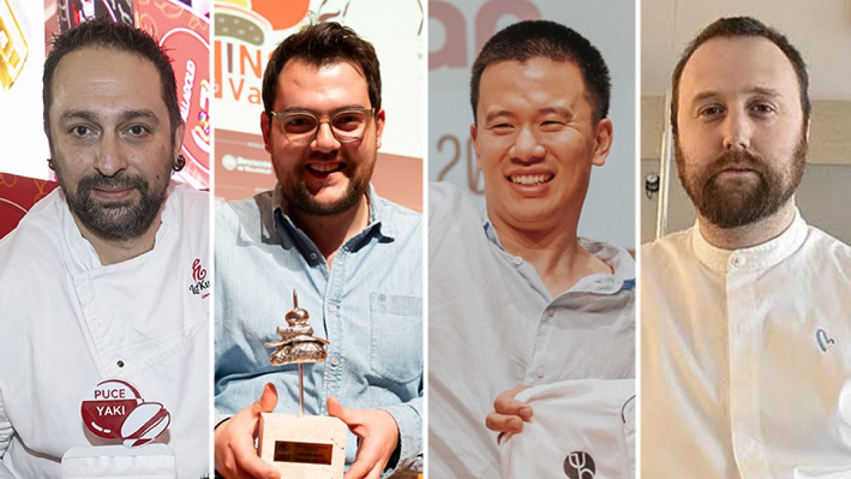 Chefs seleccionados para el Concurso de Pinchos de Castilla y León.