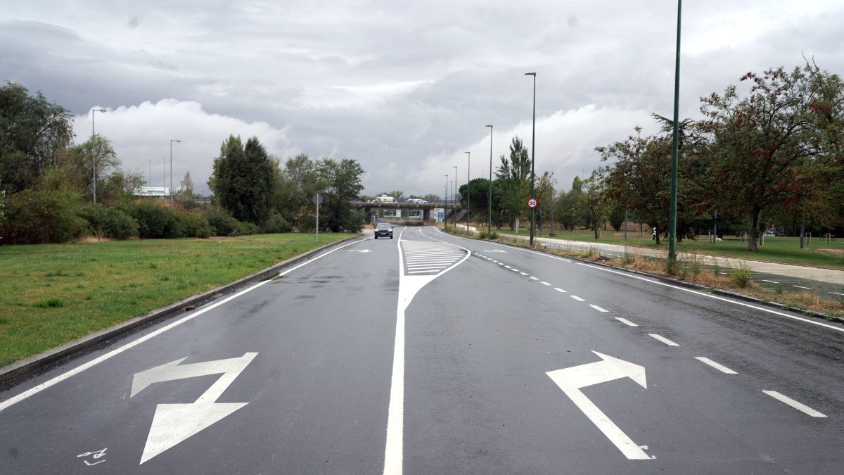 Reapertura al tráfico del Camino Viejo de Simancas, en Valladolid, tras las obras