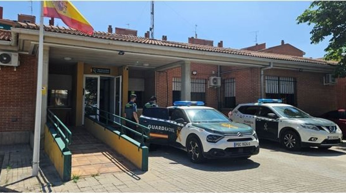 La Guardia Civil detiene a dos personas por un robo con fuerza en una nave de Laguna de Duero.