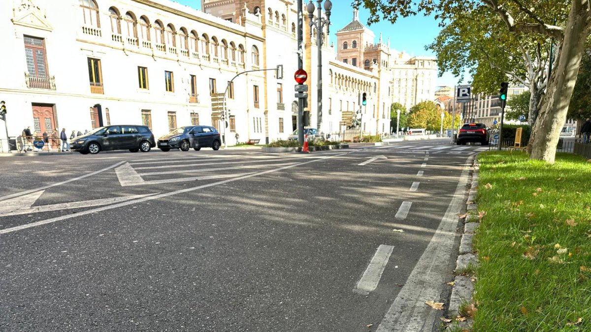 Alcantarilla situada en el Paseo de Zorrilla