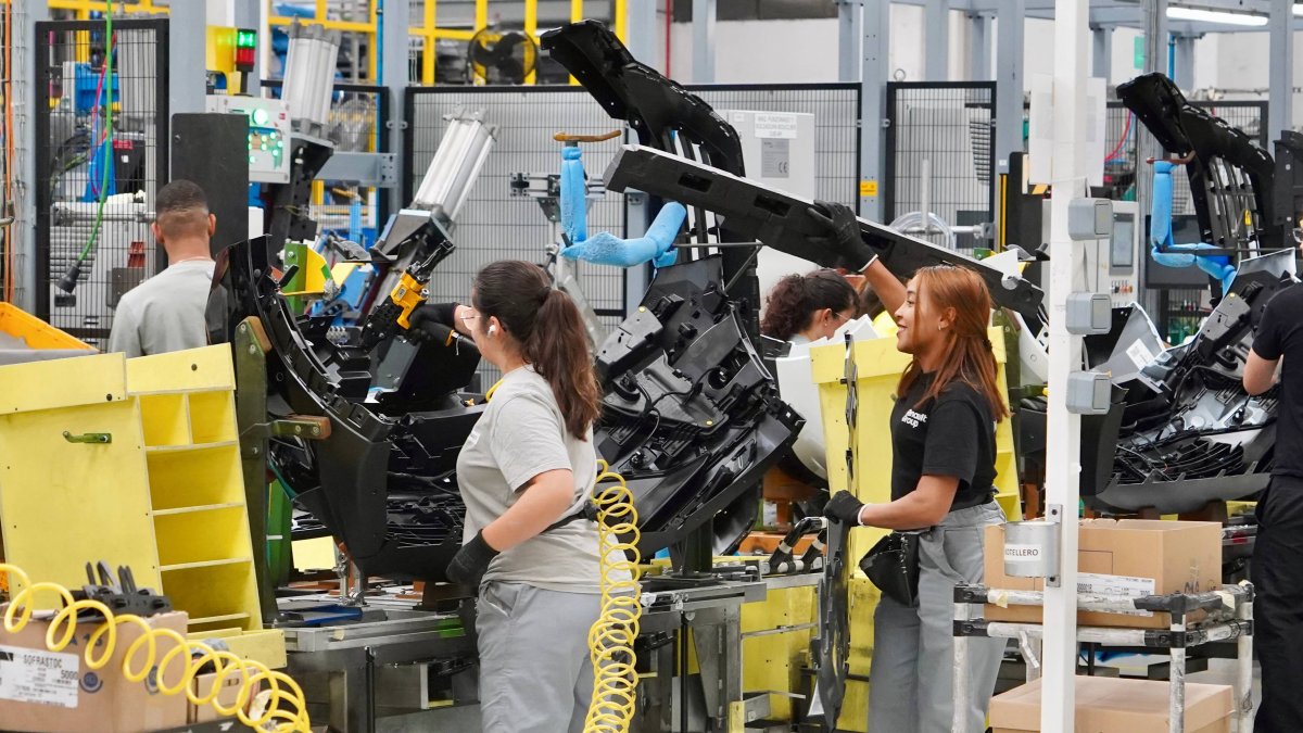 Factoría de carrocerías Renault en Valladolid.